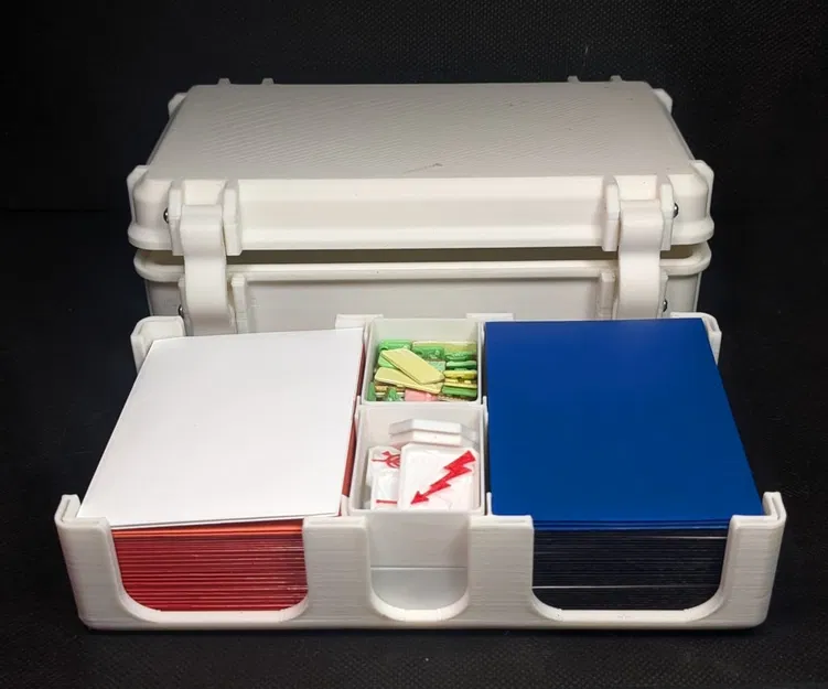 Hộp Bài Rugged - Netrunner/MTG - Đựng Token, Xúc Xắc & 2 Bộ Bài - Image 2