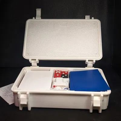 Hộp Bài Rugged - Netrunner/MTG - Đựng Token, Xúc Xắc & 2 Bộ Bài