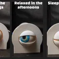 Animatronic Eye Clock – Đồng hồ mắt Animatronic - Thumbnail 4