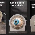 Animatronic Eye Clock – Đồng hồ mắt Animatronic - Thumbnail 6