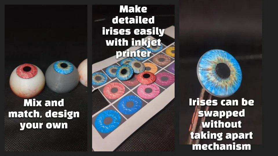 Animatronic Eye Clock – Đồng hồ mắt Animatronic - Image 7