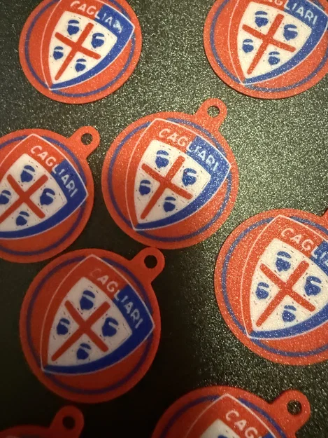 Móc khóa Cagliari Calcio (portachiavi cagliari calcio) - Image 2