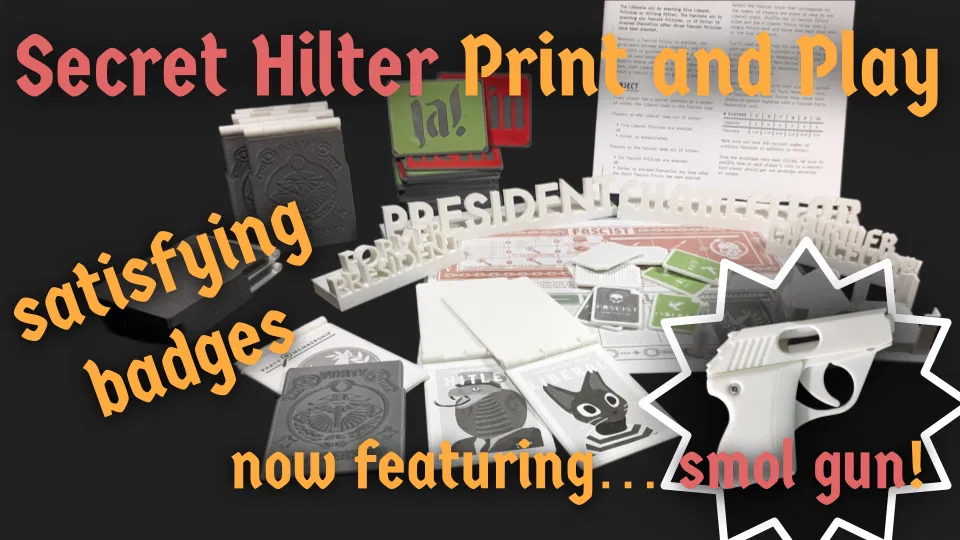 Secret Hitler - Print and Play - Kèm Badge Tuỳ Biến - Image 1