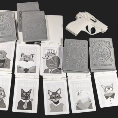 Secret Hitler - Print and Play - Kèm Badge Tuỳ Biến