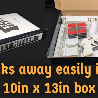 Secret Hitler - Print and Play - Kèm Badge Tuỳ Biến