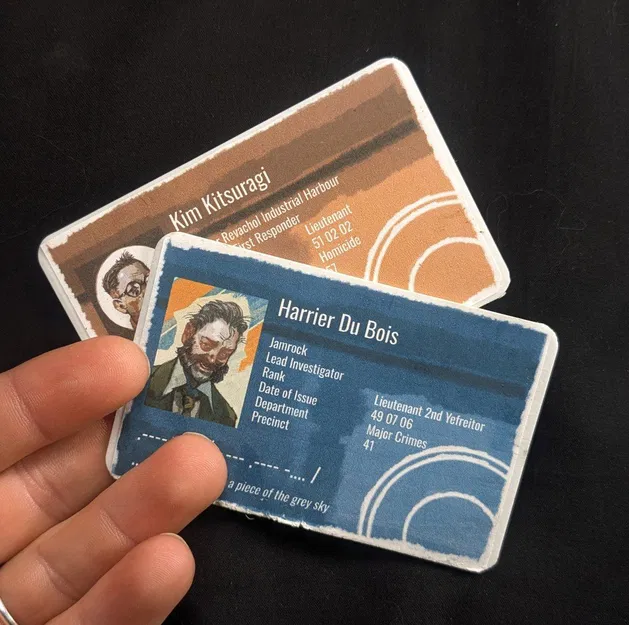 Thẻ ID / Badge Dễ Làm (Disco Elysium) - Image 1