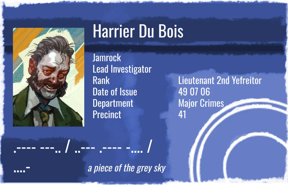 Thẻ ID / Badge Dễ Làm (Disco Elysium) - Image 2