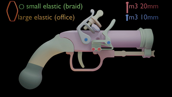 Súng lục Flintlock hoạt động được (Nerf) – Working Flintlock Pistol (Nerf)