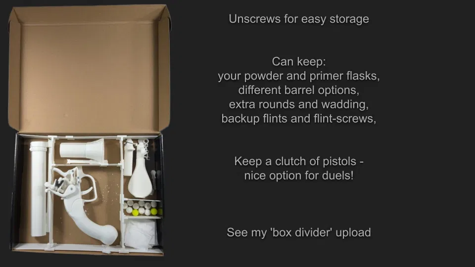 Súng lục Flintlock hoạt động được (Nerf) – Working Flintlock Pistol (Nerf) - Image 33