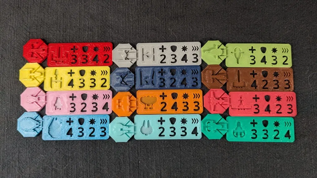 Squadron Leader - Boardgame không chiến Star Wars (Print-and-Play) - Image 2