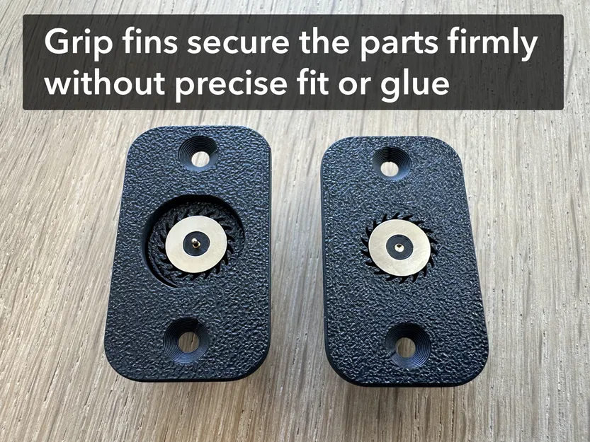 Mount đầu nối 2 Pin Magnetic Pogo pin connector (gắn lên gỗ) - Image 3