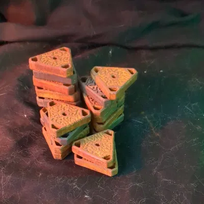 SciFi/Star Wars - Chip Poker / Credits / Token / Thỏi Ingot (Sabacc)