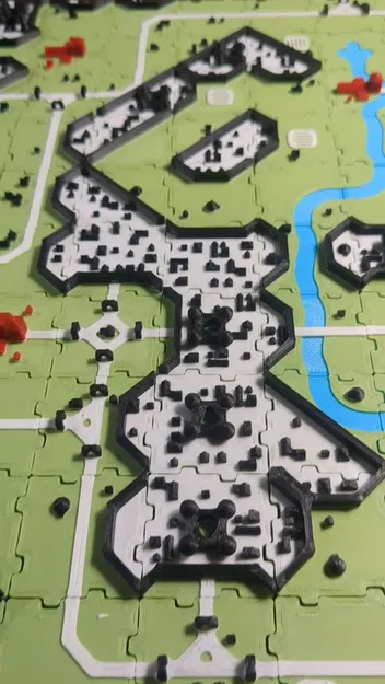 Carcassonne - Mini Minimalist Full Set (Bộ đầy đủ mini tối giản) - Image 2