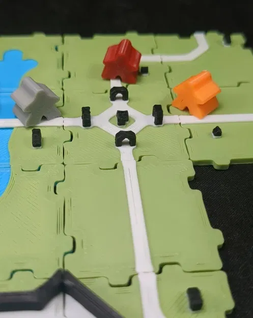 Carcassonne - Mini Minimalist Full Set (Bộ đầy đủ mini tối giản) - Image 4