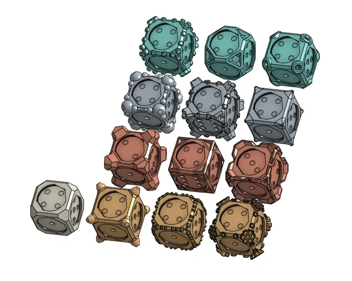 Xúc xắc Modular Snap-fit – Dễ in FDM - Image 4