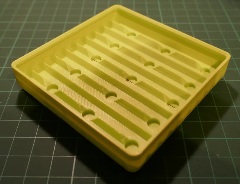 Khay Gridfinity nam châm giữ mũi vặn hex bits - Image 2