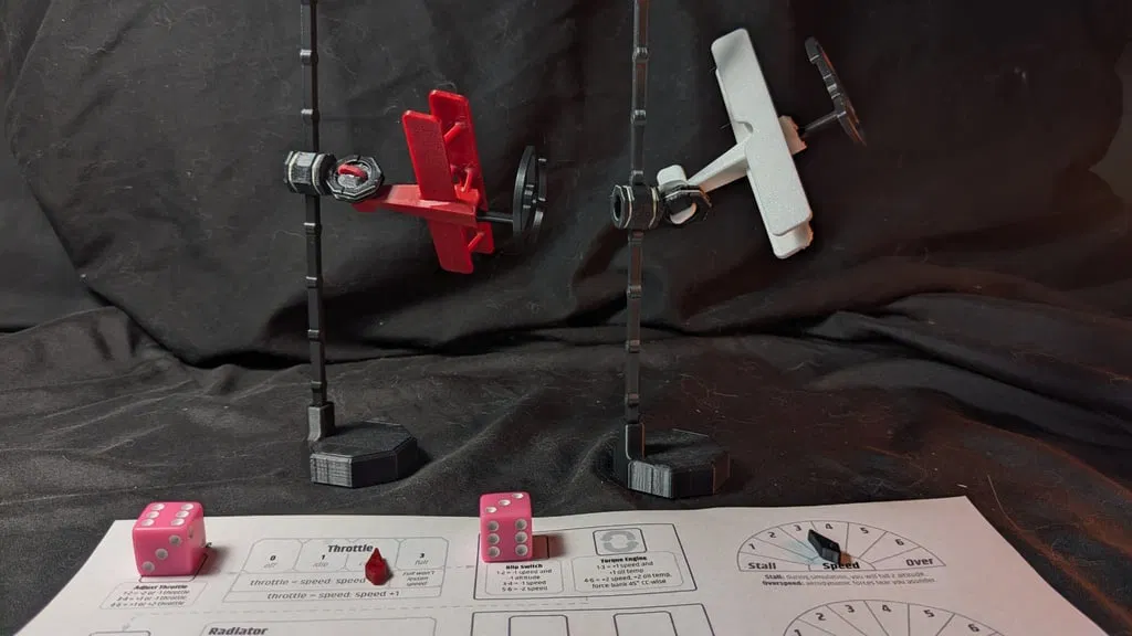 Canvas Comets - Board Game Không Chiến (Aerial Dogfighting) - Image 1