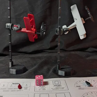 Canvas Comets - Board Game Không Chiến (Aerial Dogfighting)