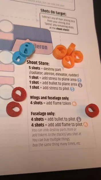 Canvas Comets - Board Game Không Chiến (Aerial Dogfighting) - Image 7