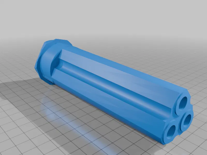 Súng đồ chơi Pepperbox “hoạt động” – Disco Elysium (Villiers 9mm) - Image 19