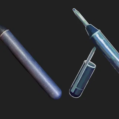 Bút bo tròn kiểu bullet/space – dùng ruột Pilot G2