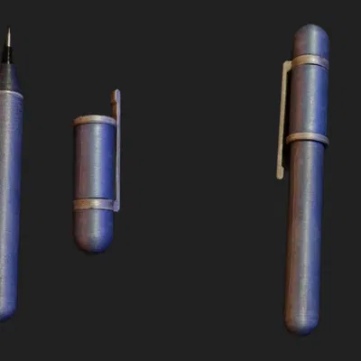 Bút bo tròn kiểu bullet/space – dùng ruột Pilot G2