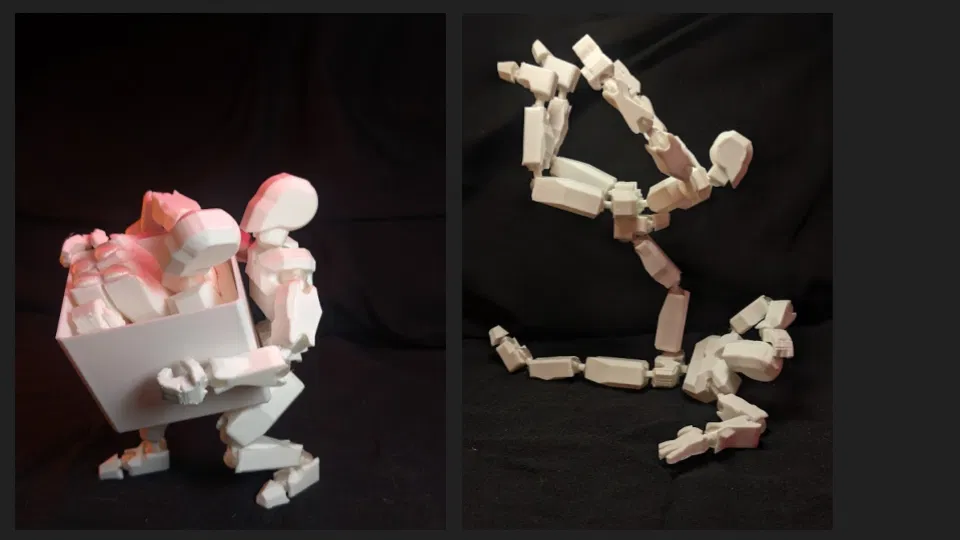 Brawler = Mô hình Action Figure in 3D hoàn toàn - Image 3