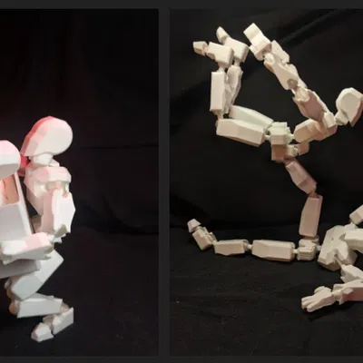 Brawler = Mô hình Action Figure in 3D hoàn toàn