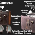 Đạo cụ camera retro gập được - Trigat Sunshine Mini - Thumbnail 1