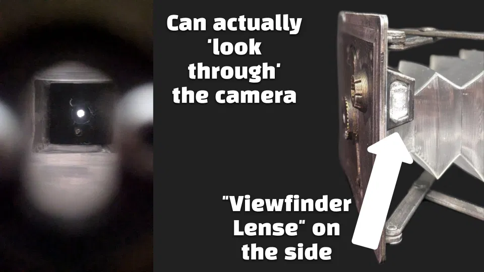 Đạo cụ camera retro gập được - Trigat Sunshine Mini - Image 5