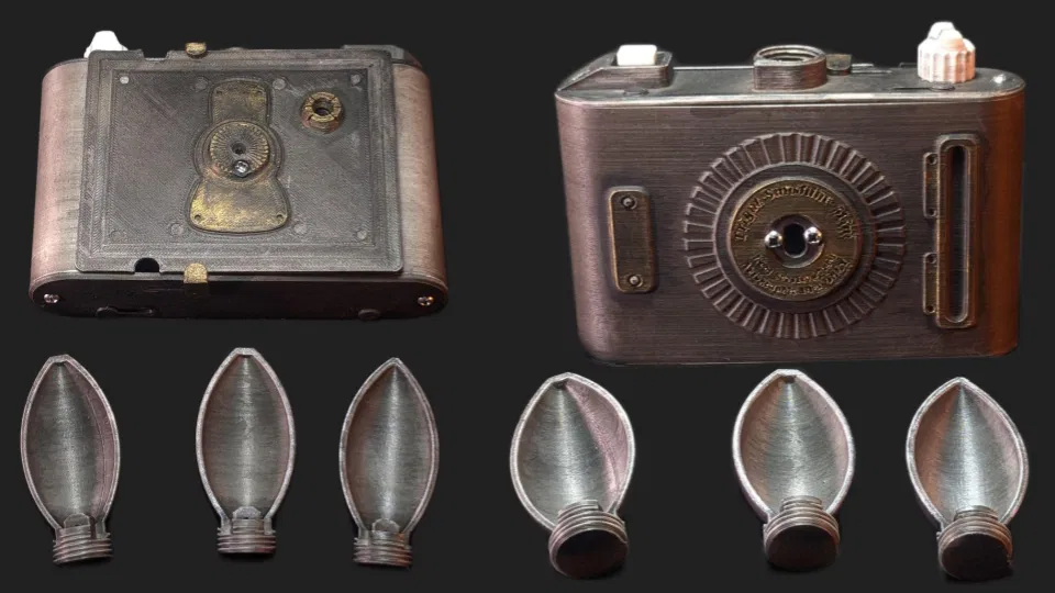 Đạo cụ camera retro gập được - Trigat Sunshine Mini - Image 7