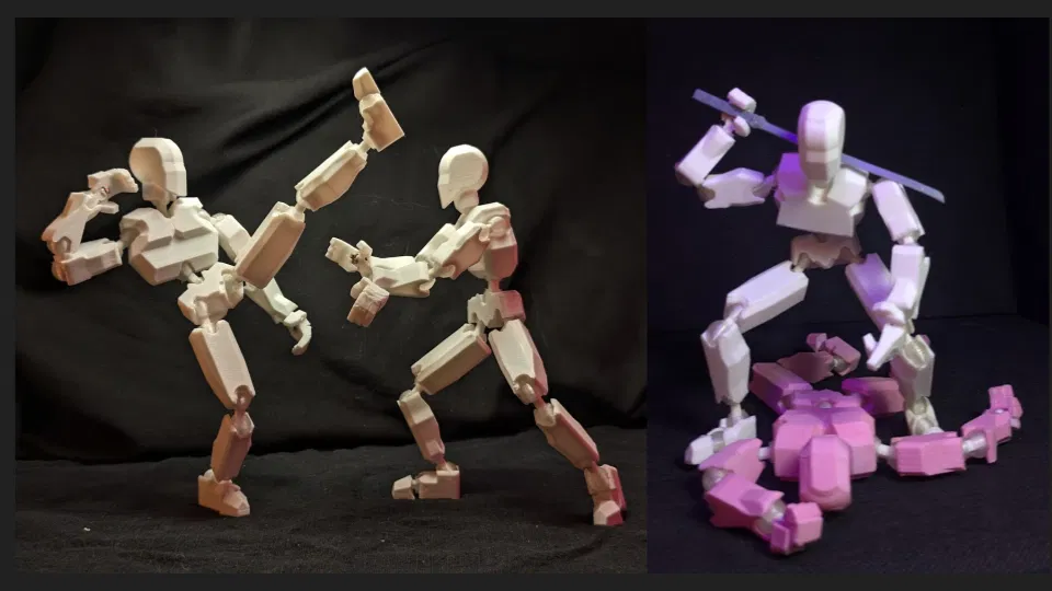 Brawler = Mô hình Action Figure in 3D hoàn toàn - Image 15