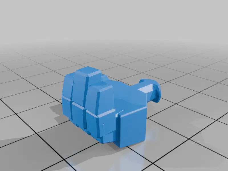 Brawler = Mô hình Action Figure in 3D hoàn toàn - Image 24