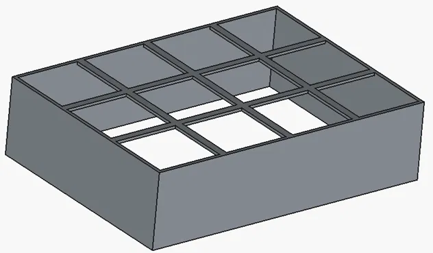 Giá đỡ/tấm chắn gió peat plug 4x3 - Image 1