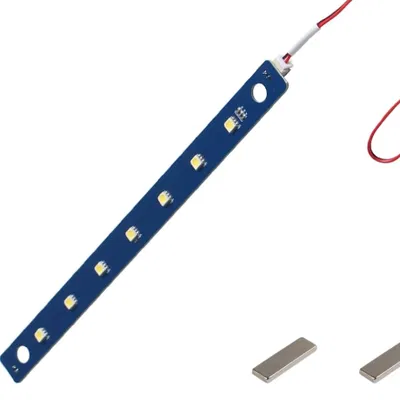 Ngàm gắn LED strip nam châm (Magnetic LED strip mount)