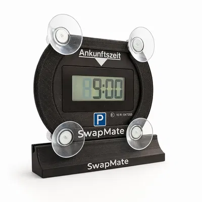 SwapMate – giá đỡ suction cup cho đĩa đỗ xe điện tử ParkLite