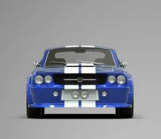 Shelby GT500 – Mô hình 3D hoàn chỉnh - Image 1