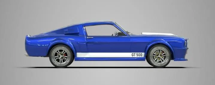 Shelby GT500 – Mô hình 3D hoàn chỉnh - Image 3