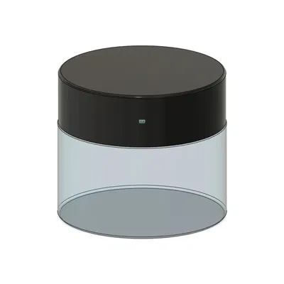 Mẫu Chai Đựng Bột Màu (Pigment Powder Bottle Model)