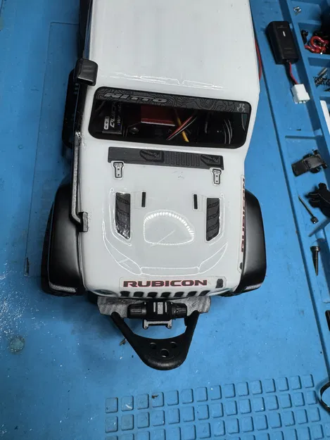 Cản SCX24 Gladiator kèm winch và stinger - Image 2