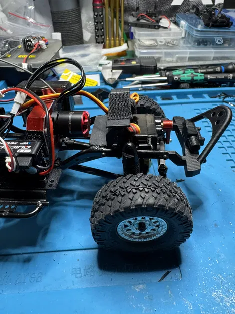 Cản SCX24 Gladiator kèm winch và stinger - Image 9