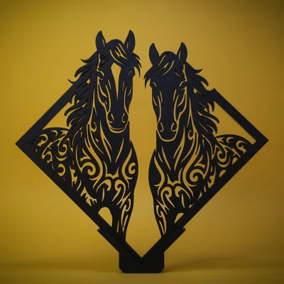 Horses Wall Art – Decor Treo Tường & Trưng Bày Dạng Đứng