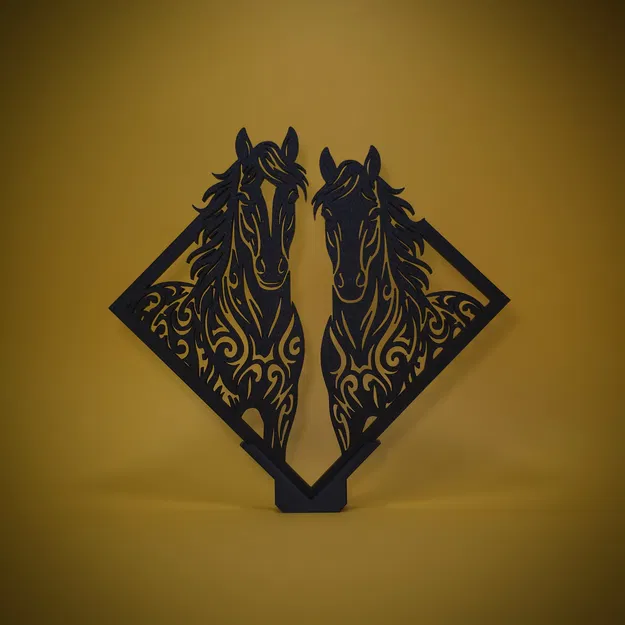 Horses Wall Art – Decor Treo Tường & Trưng Bày Dạng Đứng - Image 5