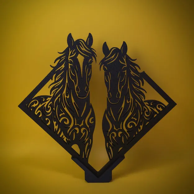 Horses Wall Art – Decor Treo Tường & Trưng Bày Dạng Đứng - Image 6