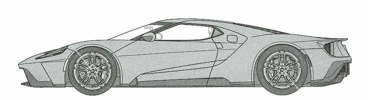 FORD GT – Mô hình 3D - Image 2