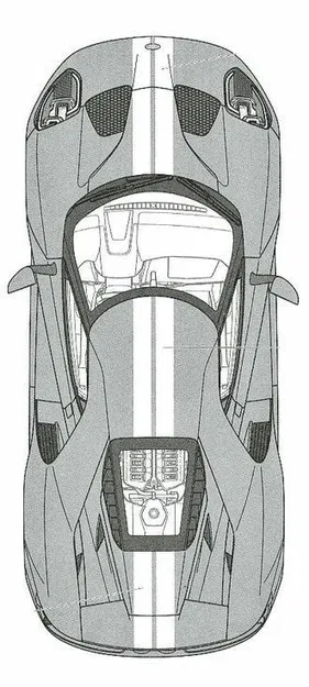 FORD GT – Mô hình 3D - Image 4