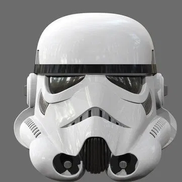 Mũ Stormtrooper (Stormtrooper Helmet) – Mô hình 3D trưng bày