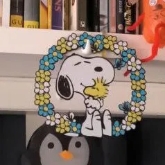 Vòng Hoa Snoopy (Floral Snoopy Wreath)