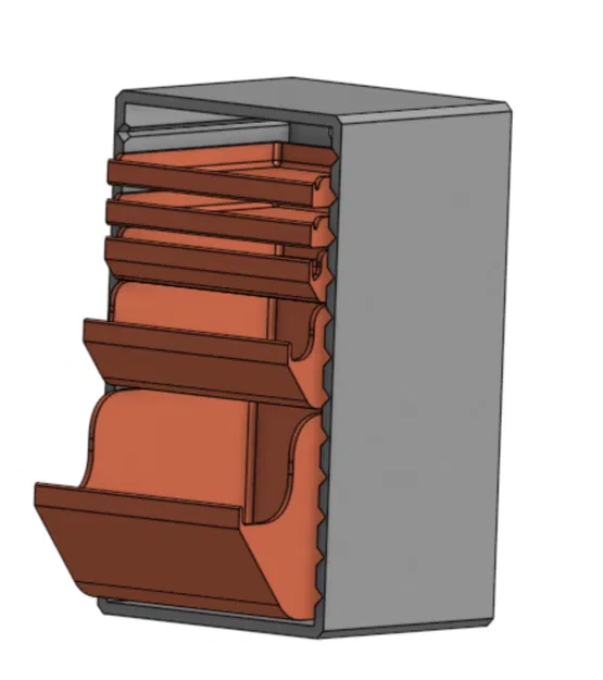 Kệ lưu trữ giấy nhám 5 inch / 125mm - Image 1