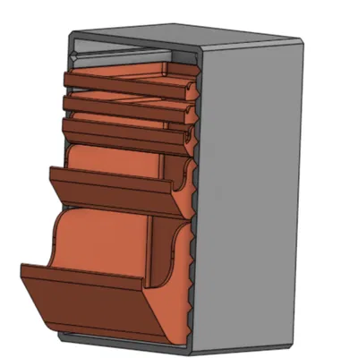 Kệ lưu trữ giấy nhám 5 inch / 125mm